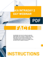 Aka Intraday 2 Day Webinar