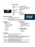 CV & Portofolio - Aris Yuda Pratama v.1.1