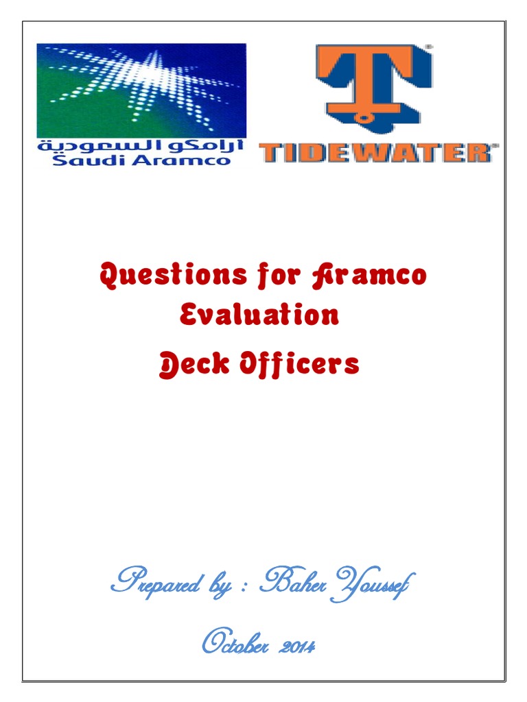 Aramco Questioner Total Pdf Anchor Compass