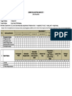 Lembar Evaluasi PKBJJ Masa 2021