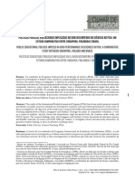 Políticas Públicas Educacionais Implicadas No Bom Desempenho em Ciências No Pisa