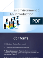 Business Environment-1