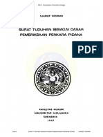 Surat Tuduhan Sebagai Dasar Pemeriksaan Perkara Pidana: Skripsi