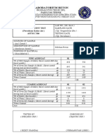 Tabel Data Beton Sebelum Revisi