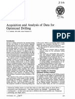 Acquisit - Im and Analysis of Data For Optimized Drilling: SPE-AIME, Krmco Production Co