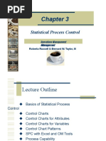 Statistical Process Control: Ooppeerraattiioonnss Mmaannaaggeemmeenntt Operations Management