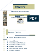 Statistical Process Control: Ooppeerraattiioonnss Mmaannaaggeemmeenntt Operations Management