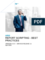 10-0sr12 Report Scripting Best Practices