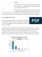 Balanced Portfolio of Investment in Startups