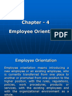 Chapter-4 Employee Orientation