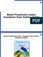 Prasekolah Lestari Senarai Modul