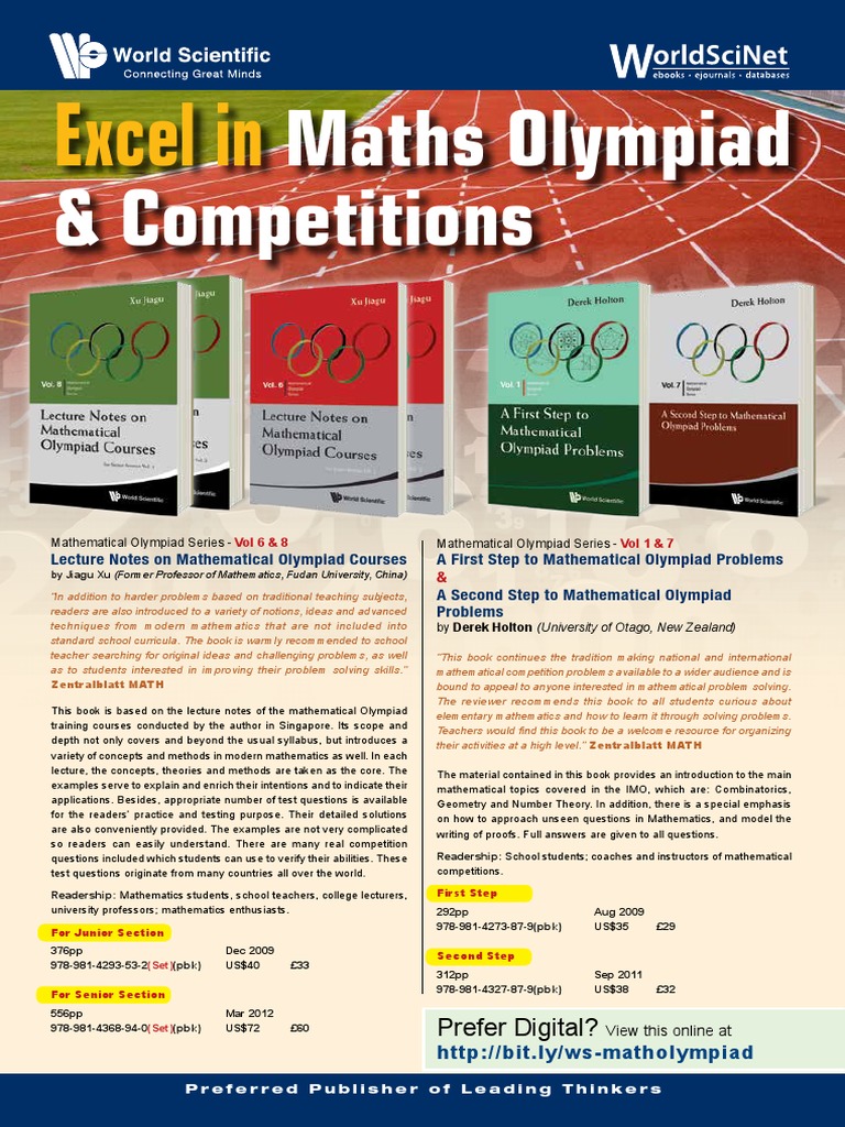 Maths Olympiad & Competitions: Excel in | PDF | Trigonometric Functions ...