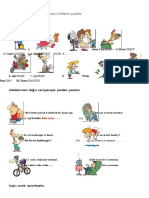 Resimlere Göre Fiillerimizin 2.hallerini Yazalım.: Cümlelerimizi Doğru Versiyonuyla Yeniden Yazalım