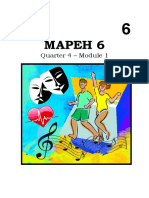 Mapeh 6: Quarter 4 - Module 1