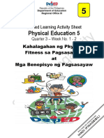 3rd Quarter Grade 5 Pe Learning Activity Sheets Week 1 2 Final