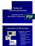 Laboratorio de RF, Microondas y Optoelectrónica 