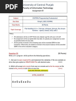 PF - Assignment 01 - S21