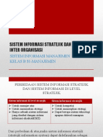 Kelompok 7 - Sistem Informasi Strategic Dan Sistem Informasi Antar Sesama