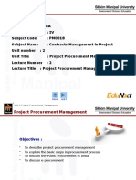 Project Procurement Management - PPT