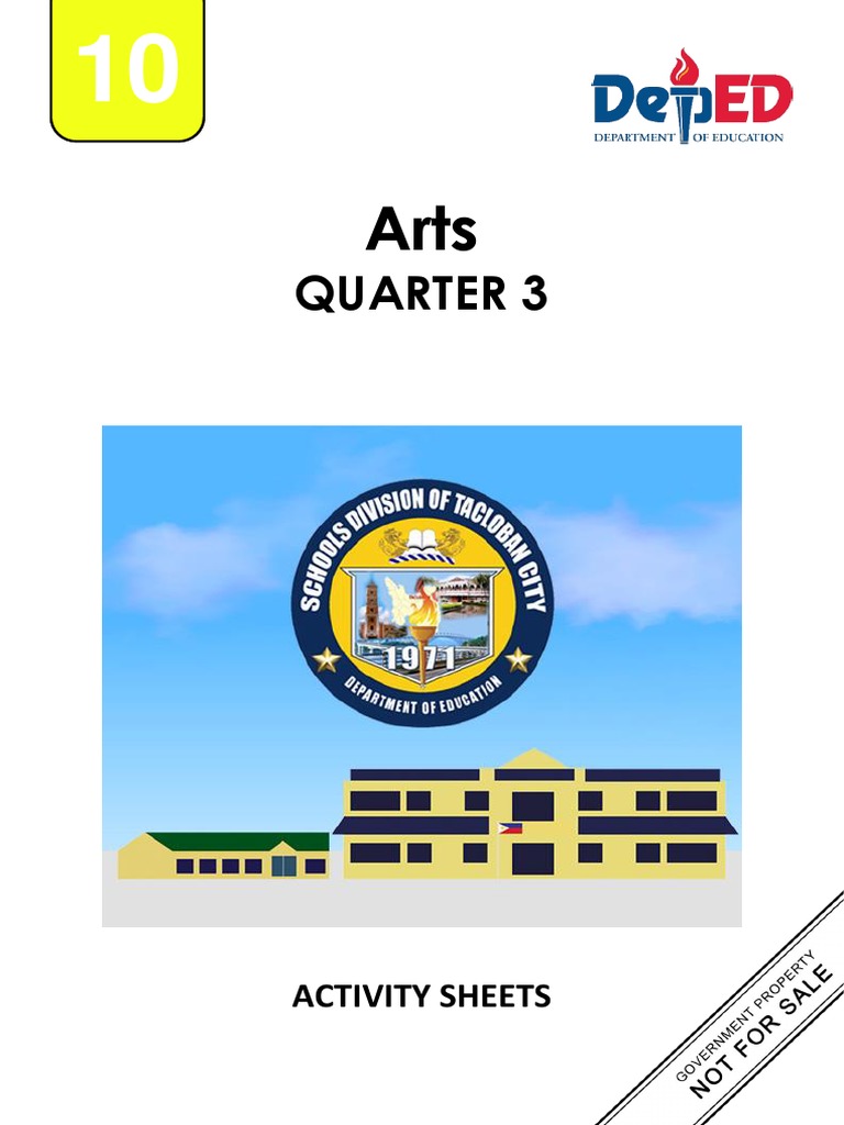 Quarter 3 Activity Sheets PDF Rubric (Academic) Comics