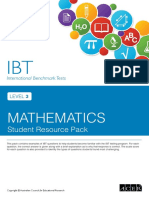 Ibt l3 Maths Resource Pack