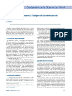 13 Timbal J. Des Médecins de Réserve À L'origine de La Médecine de L'aviation. Médecine Et Armées 1-2016!81!5