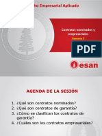 Sesión 2 - Contratos Nominados y Empresariales