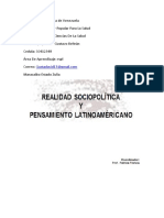 RSPL Venezuela pensamiento político latinoamericano