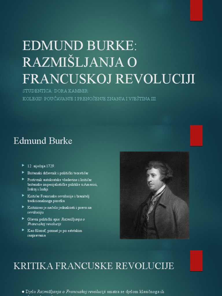 Edmund Burke | PDF
