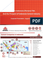 PT Semen Indonesia (Persero) Tbk. and The Prospect of Indonesia Cement Industry