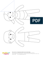 Color Your Own Paper Dolls for Personal Use Only