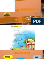 Are You Hungry: Grade 1