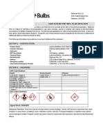 Safety Data Sheet (SDS) Lead Acid Battery Wet, Filled With Acid