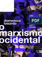 O Marxismo Ocidental Como Nasceu, Como Morreu, Como Pode Renascer by Domenico Losurdo (Z-lib.org)