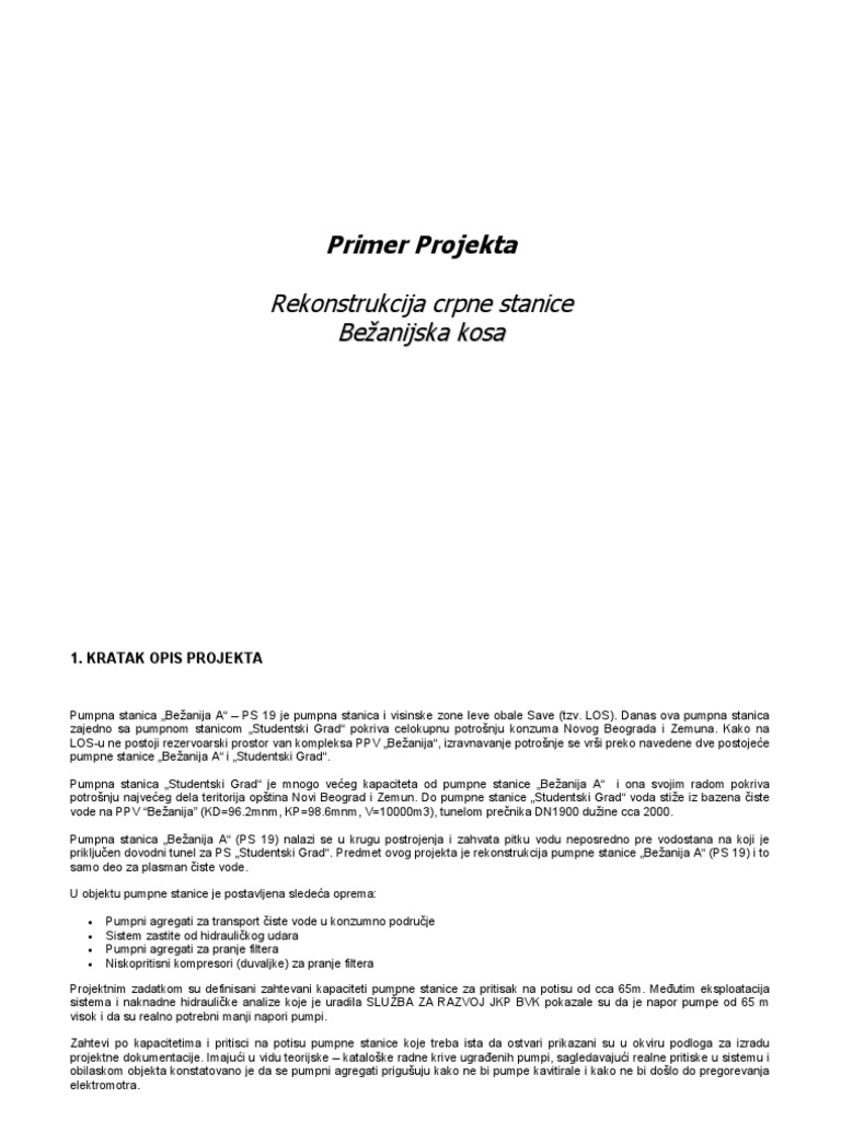 Seminarski Rad Primer MS Project PDF