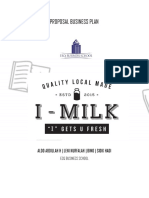 Proposal Business Plan I-Milk