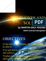 Equinoxes and Solstices - Micro Teaching