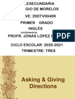Asking and Giving Directions 1°