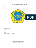 Perbedaan Linked List Dan Array