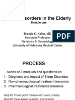 Sleep Disorders in the Elderly: Diagnosis and Impact