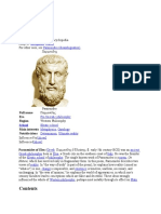 Parmenides: Full Name Era Region Main Interests Notable Ideas