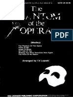 Muz - CH & P - Phantom of The Opera - SATB Medley - Andrew Lloyd Webber