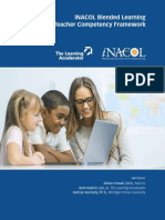 Inacol Blended Learning Teacher Competency Framework 1