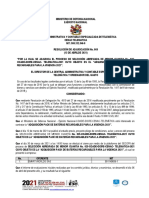 RESOLUCION DE ADJUDICACION PROCESO N°025-2021