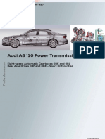 SSP 457 Audi A8 2010 Power Transmission