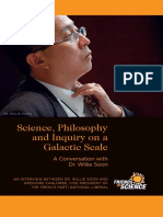 Science, Philosophy and Inquiry On A Galactic Scale: A Conversation With Dr. Willie Soon