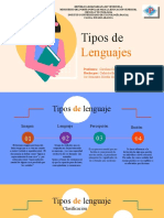 Tipos de Lenguajes - Mapa Conceptual