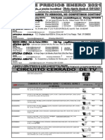 Lista Precios ENERO 2021 - PVP