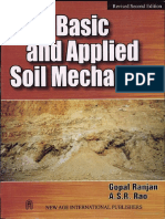 Basic Ans Applied Soil Mechanics by Gopal Ranjan and a.S.R. Rao