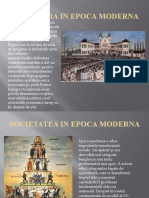 Economia Si Societatea in Epoca Moderna